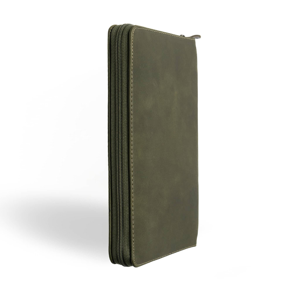 CSB Personal Size Bible, Holman Handcrafted Collection, Zipper