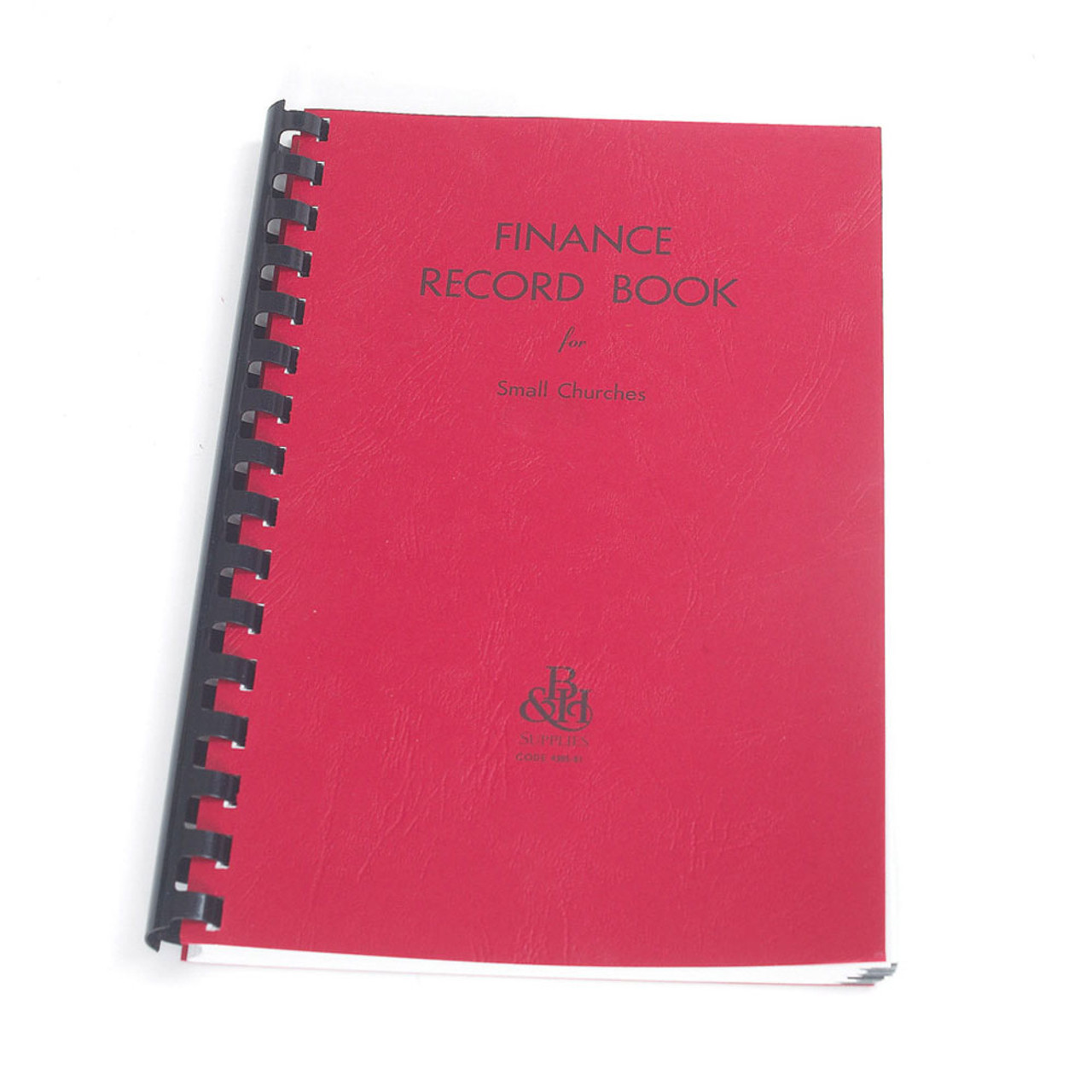 Finance record book for small churches - Concordia Supply