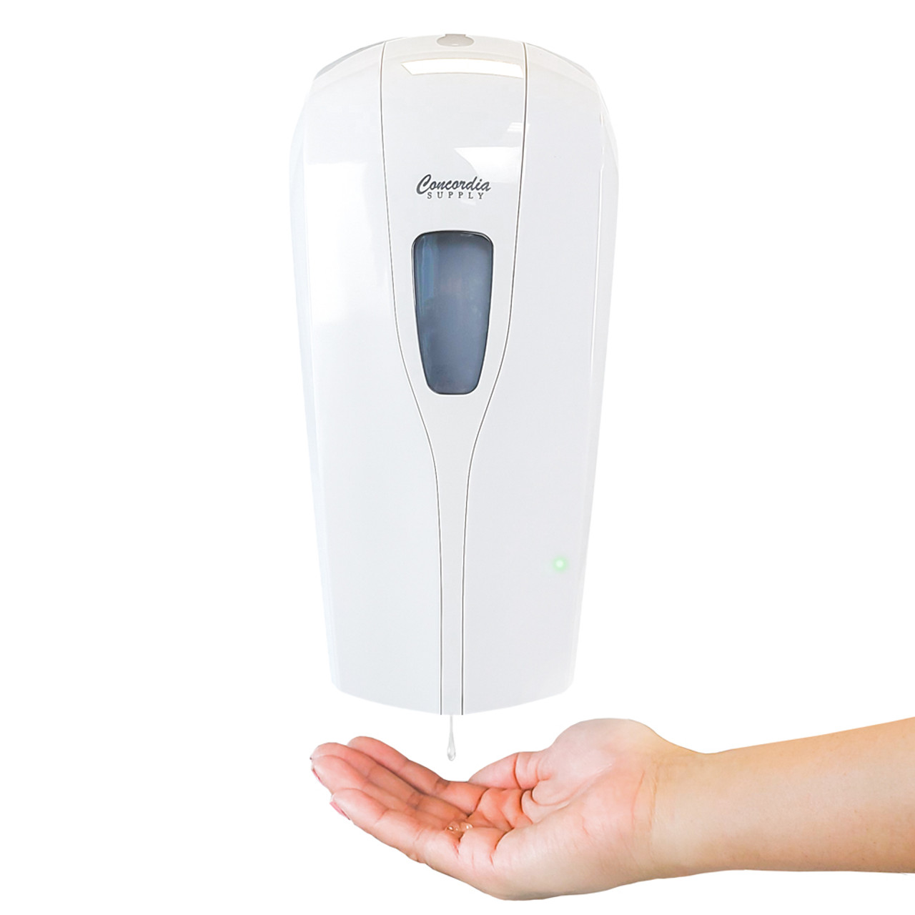 Touch-Free Automatic Hand Sanitizer Gel Dispenser, 1 Liter Refillable  Eco-Friendly, Battery Operated