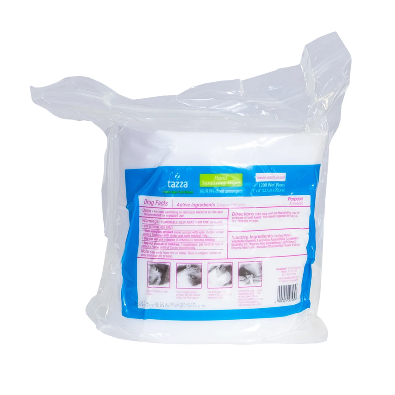 Germ-Away® Individual Sanitizing Wipes 100ct Dispenser Box (Restaurants,  Businesses, Homes, and Schools)