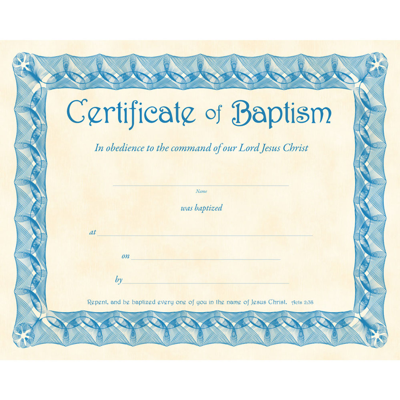certificate-baptism-10-x-8-parchment for Free Printable Certificate Of Baptism Certificate - Baptism - 10
