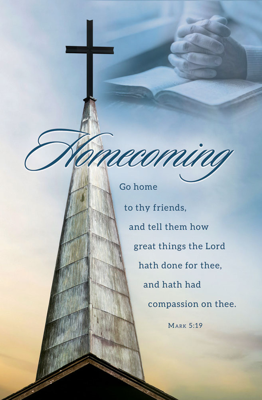 Church Bulletin 11 Homecoming Mark 5 19 Pack Of 100 Concordia   U4519 Media 01  67088.1661640815 