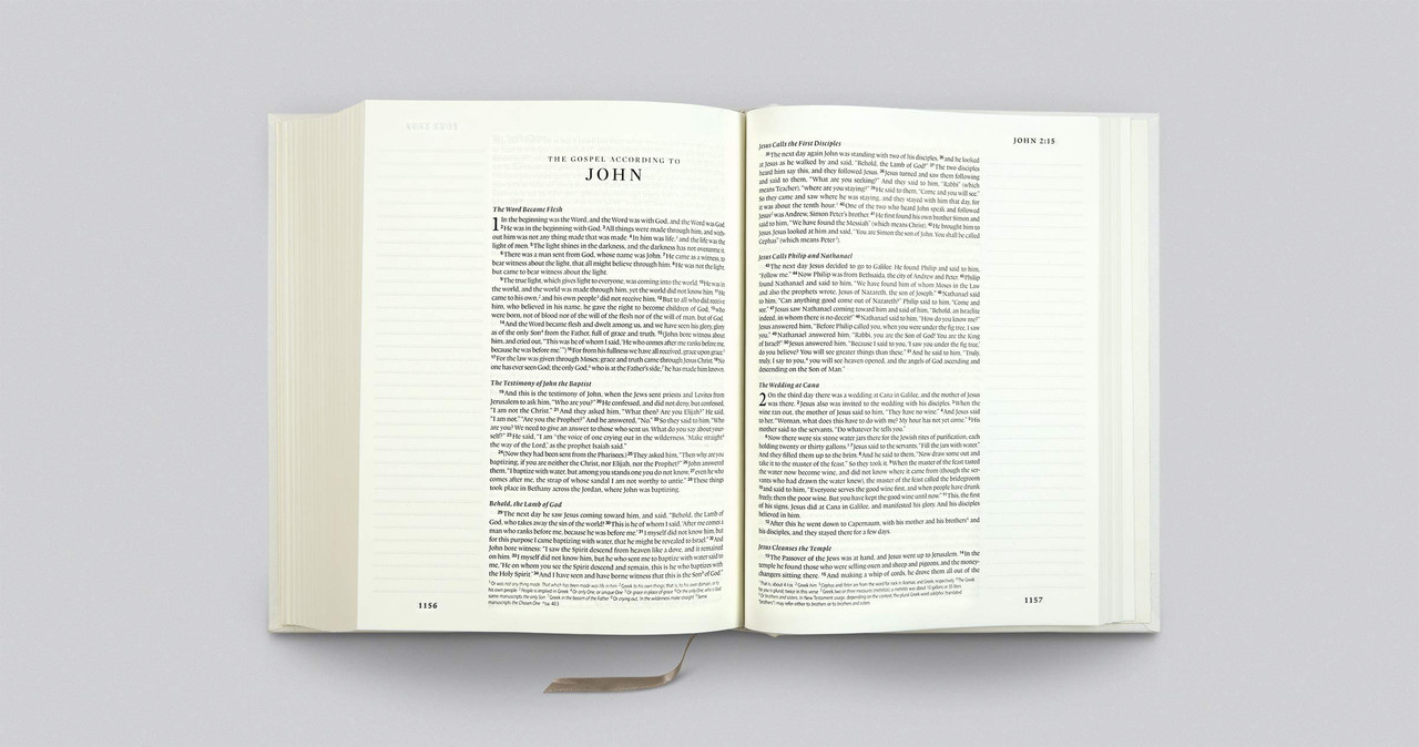ESV Single Column Journaling Bible, (Hardcover, White) - Bulk Case