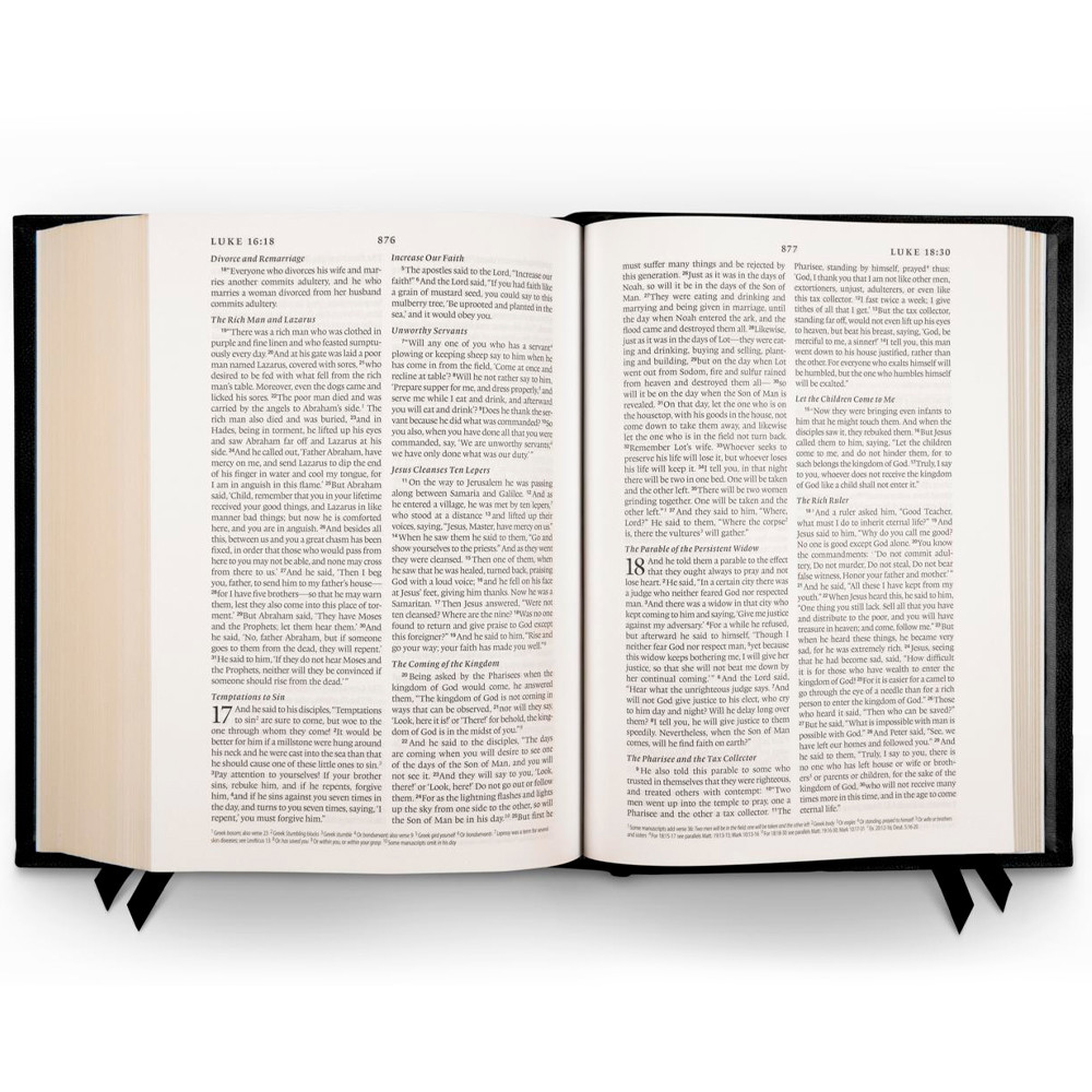 ESV Pulpit Bible, Large Print (Cowhide, Black) - Concordia Supply