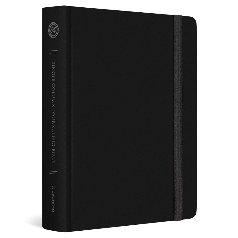 ESV Single Column Journaling Bible, Small Print (Hardcover, Black