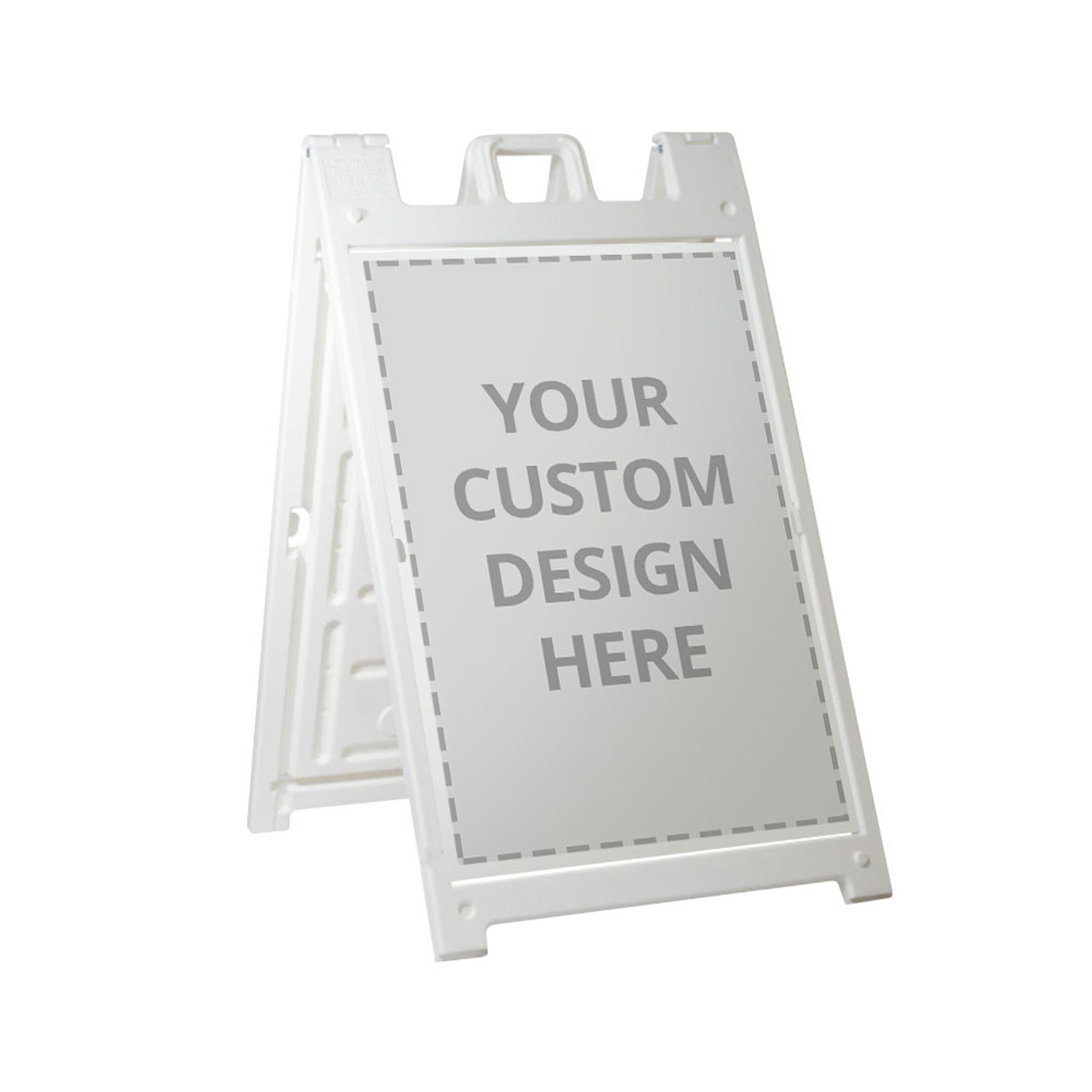 A-Frame Street Sign Custom Design Request 24