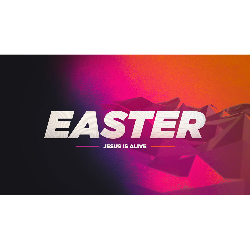 Jesus is Alive - Title Graphics - Church Media
