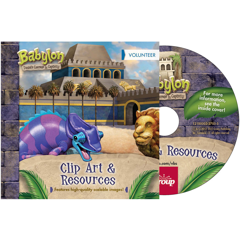 Clip Art & Resources CD - Babylon VBS 2023