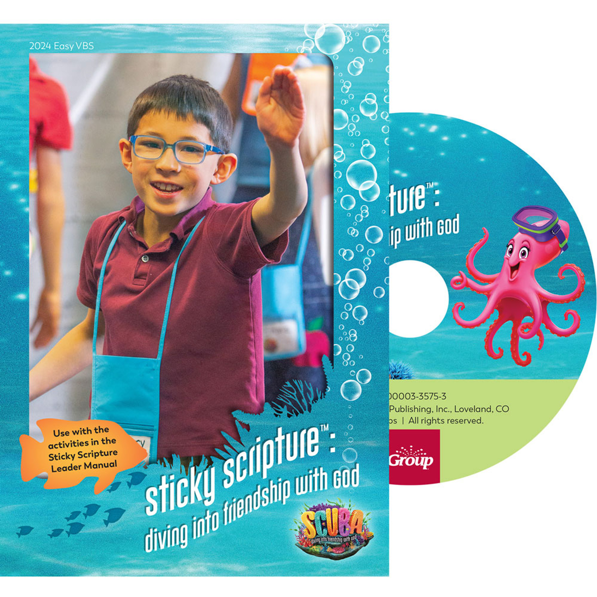 Sticky Scripture Diving Into Friendship With God DVD Scuba VBS 2024