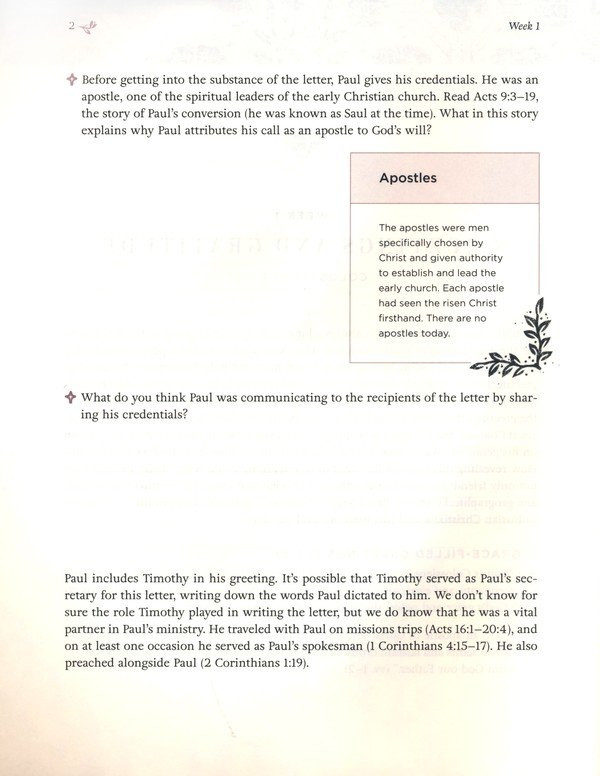 Colossians Fullness of Life in Christ Flourish Women's Bible Study
