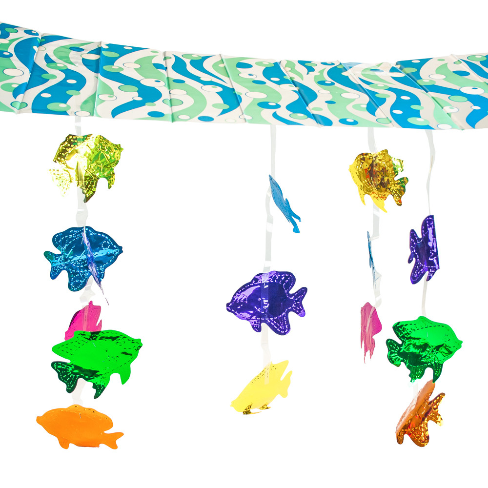 Tropical Fish Ceiling Decor (12 in. x 12 ft.) VBS