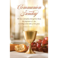 Church Bulletin 11" - Communion-We Have Redemption; Ephesians ...