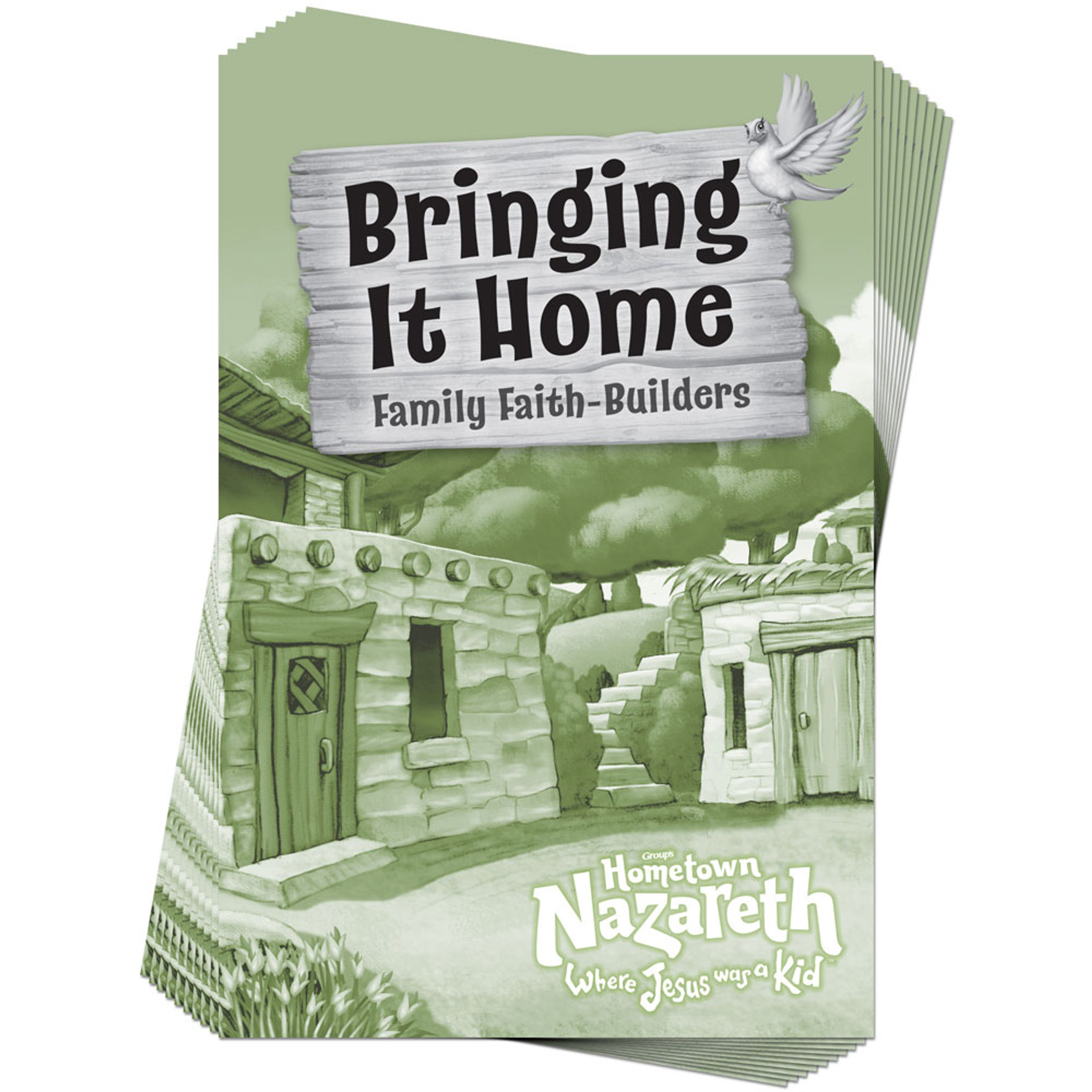 Bringing It Home Family FaithBuilders (pack of 10) Hometown Nazareth VBS 2024 by Group