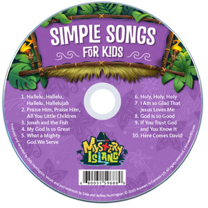 Simple Songs for Kids CD - Mystery Island VBS 2020 by Answers Simple Songs for Kids CD - Mystery Island VBS 2020 by Answers