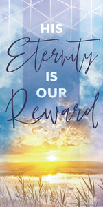 Easter Banner - Easter Sky Series - His Eternity Beach Sun and Sky