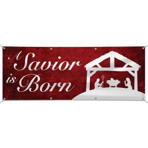 Customizable Outdoor Vinyl Banner - Christmas - B32145H Customizable Outdoor Vinyl Banner - Christmas - B32145H