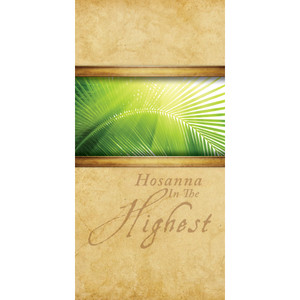 Church Banner - Easter - Hosanna - B20260