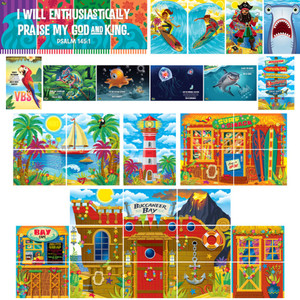 Scene Setter Kit - Mystery Island VBS 2020 by Answers Scene Setter Kit - Mystery Island VBS 2020 by Answers