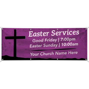 Customizable Outdoor Vinyl Banner - Join us this Easter - B20235H Customizable Outdoor Vinyl Banner - Join us this Easter - B20235H