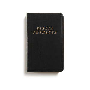 Biblia Peshitta, negro imitación piel Biblia Peshitta, negro imitación piel