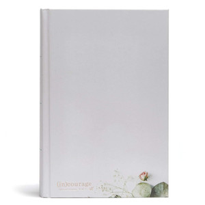 CSB (in)courage Devotional Bible (Hardcover, Gray) - Bulk Case of 10