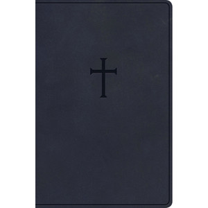 CSB Everyday Study Bible, Navy Cross LeatherTouch CSB Everyday Study Bible, Navy Cross LeatherTouch