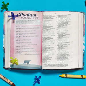 CSB Kids Bible, Large Print (Leather Touch, Narwhal) - Bulk Case of 12