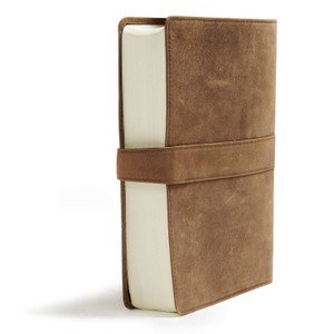 CSB Legacy Notetaking Bible, Journaling (Genuine Leather, Tan) - Bulk Case of 8