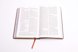 CSB Large Print Personal Size Reference Bible, Large Print (Leather Touch, Brown)