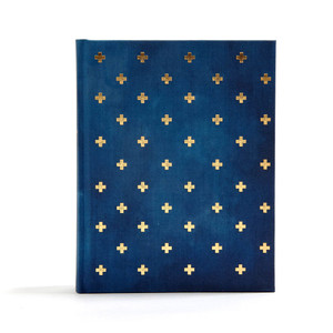 CSB Notetaking Bible, Navy/Cross Cloth-Over-Board CSB Notetaking Bible, Navy/Cross Cloth-Over-Board
