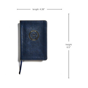 CSB Military Bible, Small Print (Leather Touch, Navy Blue) - Bulk Case of 36