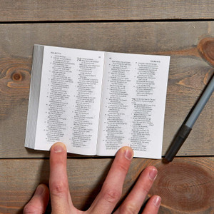 CSB Pocket New Testament with Psalms, Small Print (Paperback, Black) - Bulk Case of 230