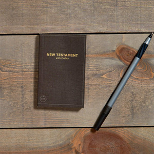 CSB Pocket New Testament with Psalms, Small Print (Paperback, Black) - Bulk Case of 230