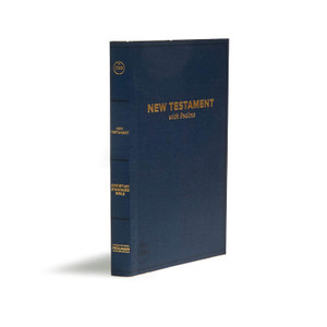 CSB Pocket New Testament with Psalms, Small Print (Paperback, Navy) - Bulk Case of 192