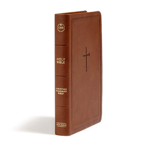 CSB Personal Size Bible (LeatherTouch, Brown) - Bulk Case of 32