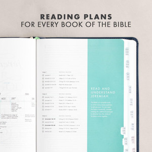 CSB She Reads Truth Bible, Indexed (Leather Touch, Navy) - Bulk Case of 10