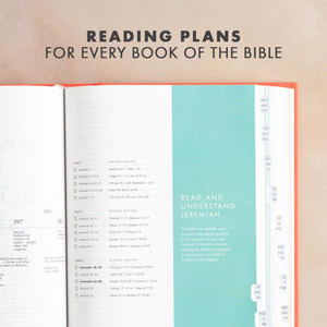 CSB She Reads Truth Bible, Indexed (Cloth, Poppy Linen) - Bulk Case of 8