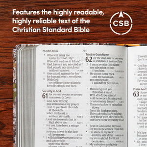 CSB Sportsman's Bible, Large Print (Leather Touch, Mothwing Camouflage) - Bulk Case of 12