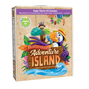 Super Starter Kit Plus Digital - Discovery on Adventure Island - VBS 2022 by Cokesbury