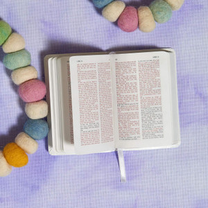 KJV Baby's New Testament (Imitation Leather, White)