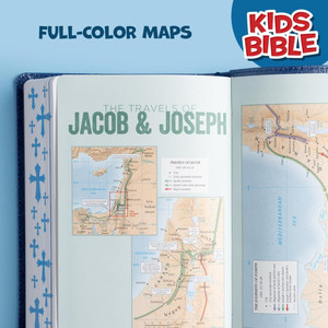 KJV Kids Bible (LeatherTouch, Royal Blue) - Bulk Case of 12