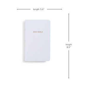 KJV Gift and Award Bible (Imitation Leather, White) - Bulk Case of 28