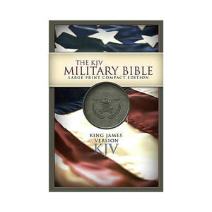 KJV Large Print Compact Military Bible, Large Print (Bulk Case of 24) KJV Large Print Compact Military Bible, Large Print (Bulk Case of 24)