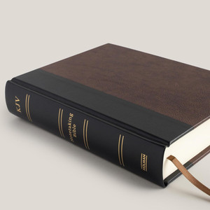 KJV Notetaking Bible (Hardcover, Black/Brown) - Bulk Case of 24