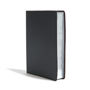 KJV Super Giant Print Reference Bible, Giant Print (Genuine Leather, Black) - Bulk Case of 10