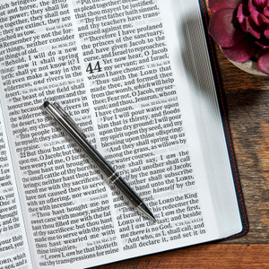 KJV Super Giant Print Reference Bible, Giant Print (Genuine Leather, Black) - Bulk Case of 10