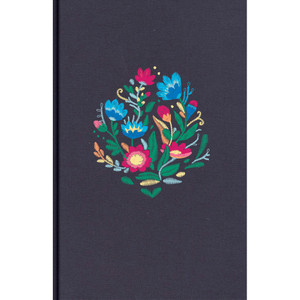 NVI Biblia Letra Súper Gigante, azul bordado sobre tela con indice NVI Biblia Letra Súper Gigante, azul bordado sobre tela con indice