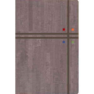 RVR 1960 Biblia de Estudio Arco Iris, gris pizarra/oliva simil piel con indice RVR 1960 Biblia de Estudio Arco Iris, gris pizarra/oliva simil piel con indice