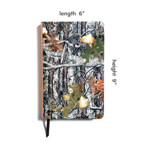 KJV Sportsman's Bible: Large Print Personal Size Edition, Mothwing Camouflage LeatherTouch - Bulk Case of 12