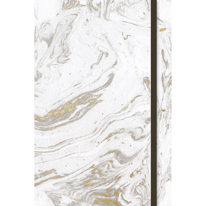 White Marble with Band, Journal White Marble with Band, Journal